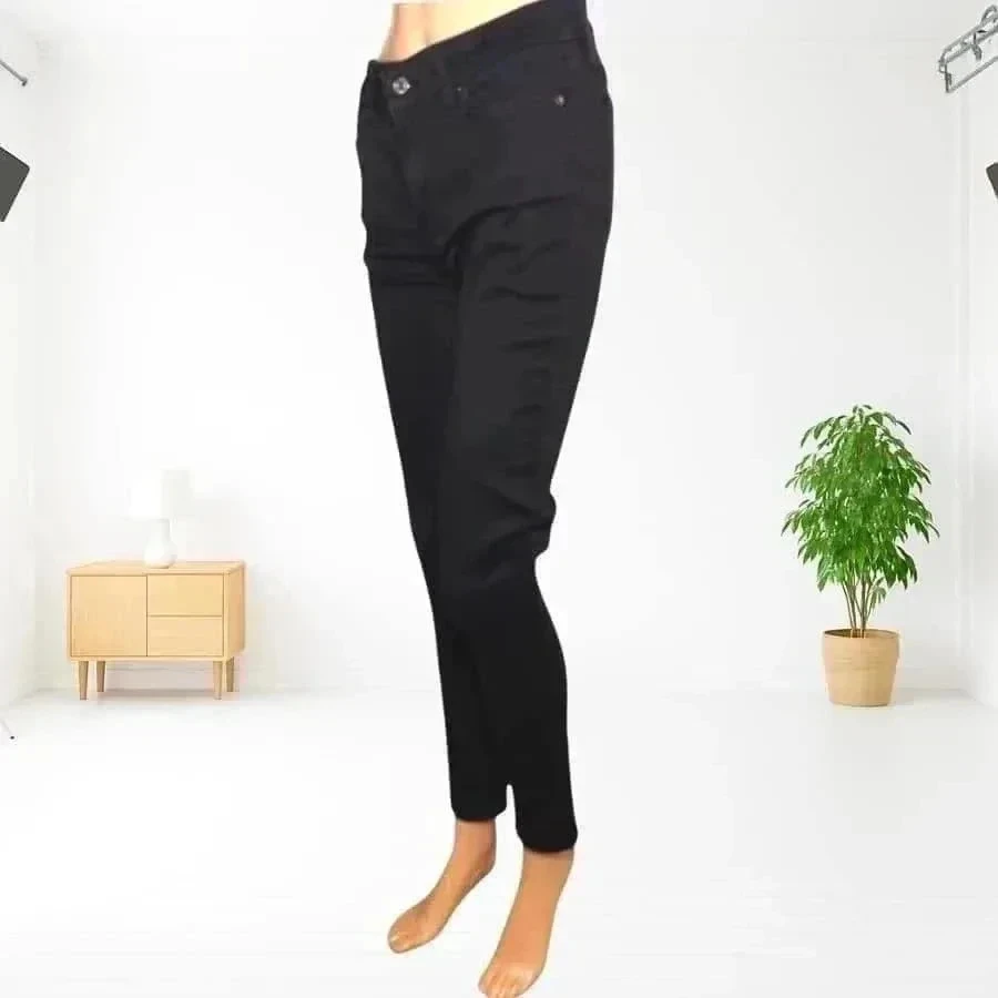 Levi's 711 skinny fit, high-rise stretch - deep black – photo 5